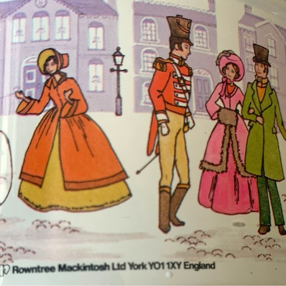 VTG Mackintosh Quality Street England Victorian Solider Tin Collectible - Picture 2 of 10